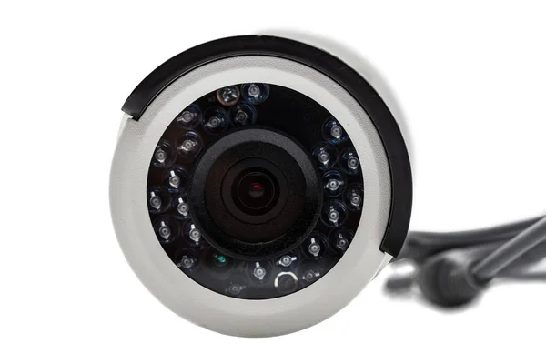 Camera Lens Cctv Camera White Background — Stockfoto