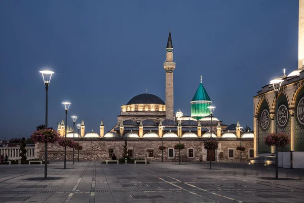 Mevlana Mecset Múzeum Konya Törökország — Stock Fotó