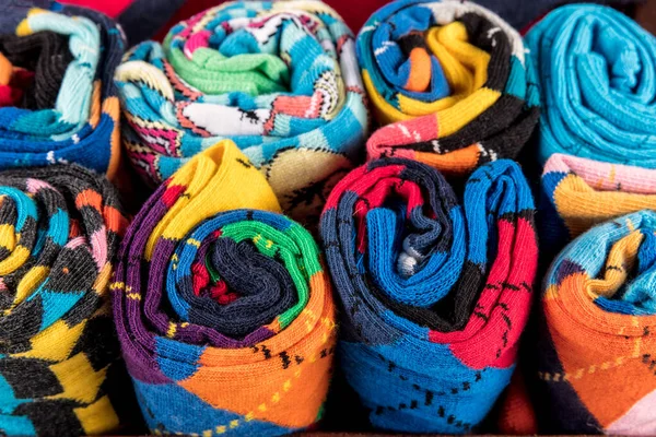 Роскошные Мужские Носки Мужские Носки Подарочной Коробке — стоковое фото