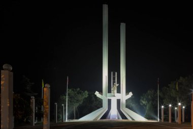 Edirne Lausanne Karaagac Monument. Karaagac, Edirne.