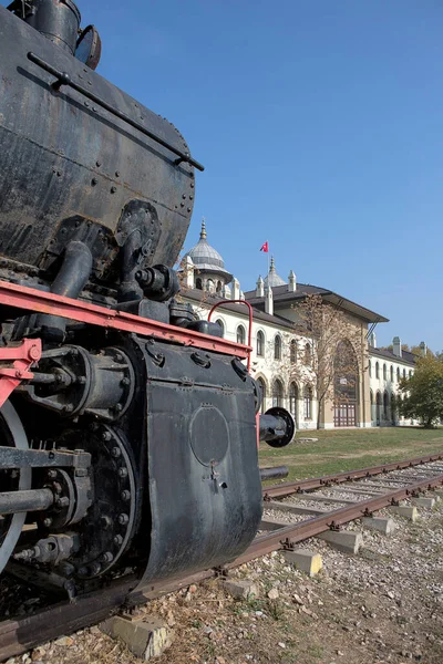 View Vintage Locomotive Railway — Stockfoto