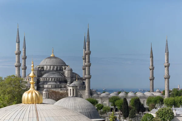 Istanbul Turkey September 2019 View Blue Mosque — Foto Stock