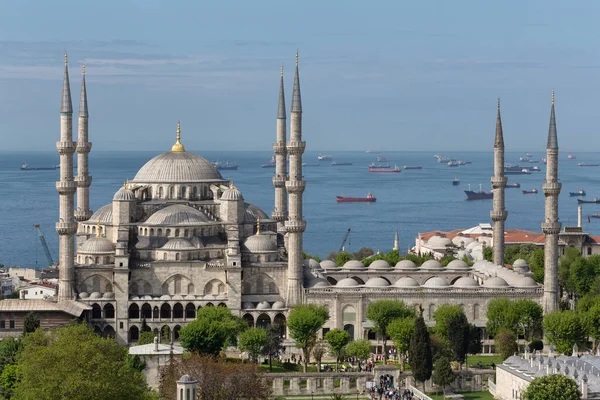 Istanbul Turkey September 2019 View Blue Mosque — Foto de Stock