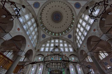 The Mihrimah Sultan Mosque is a 16th-century mosque located in the Edirnekapi district of the historical center of Istanbul, on top of the Sixth Hill; the bright symbol of the medieval architecture of the capital of the Ottoman Empire