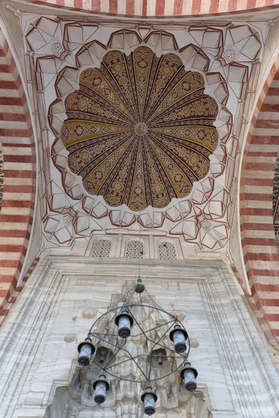 Istanbul Turkey August 2017 Mosque Bosphorus Shore Istanbul Interior Mosque — Stockfoto