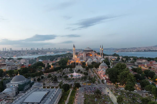 Hagia Sophia Nebo Ayasofya Turecká Istanbul Turecko Bývalá Řecká Pravoslavná — Stock fotografie