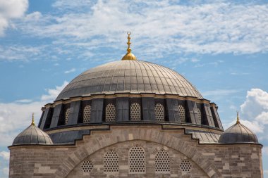 The Mihrimah Sultan Mosque is a 16th-century mosque located in the Edirnekapi district of the historical center of Istanbul, on top of the Sixth Hill; the bright symbol of the medieval architecture of the capital of the Ottoman Empire