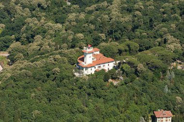 Eski şehrin manzarası.