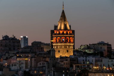 Görünümü Galata Kulesi, Istanbul, Türkiye