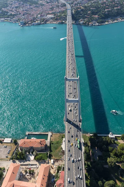 Bosporusbrug Istanboel Turkije — Stockfoto