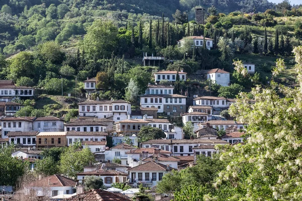 Sirince Dorp Provincie Izmir Turkije Uitzicht Vanaf Het Wijndorp Sirince — Stockfoto