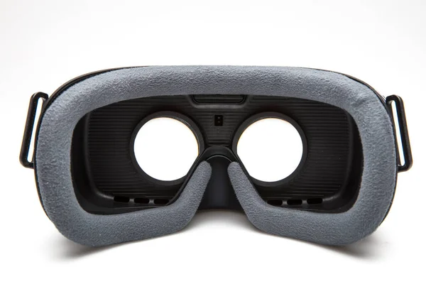Óculos Realidade Virtual Óculos Realidade Virtual Isolado Fundo Branco — Fotografia de Stock