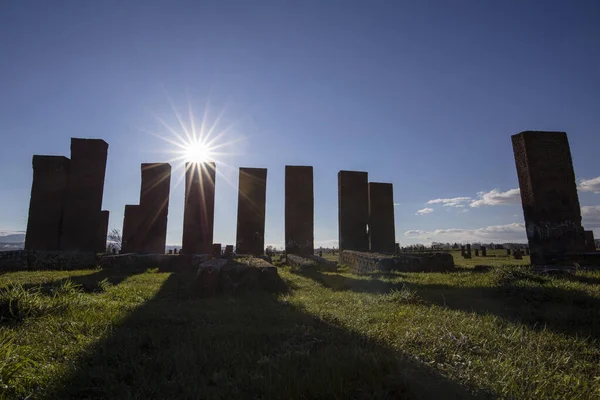 Les Pierres Tombales Ahlat Sont Célèbres Pour Leur Dimension Leur — Photo