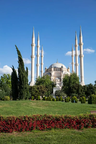 Sabanci Central Mosque Central Park Adana Törökország Sabanci Központi Mecset — Stock Fotó