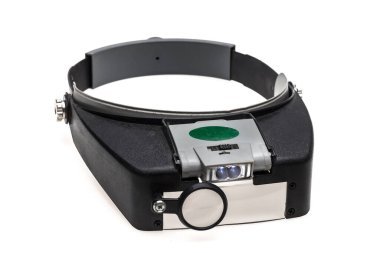 Head Magnifier on white background