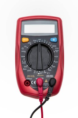 Beyaz arkaplan üzerindeki şimdiki Metre