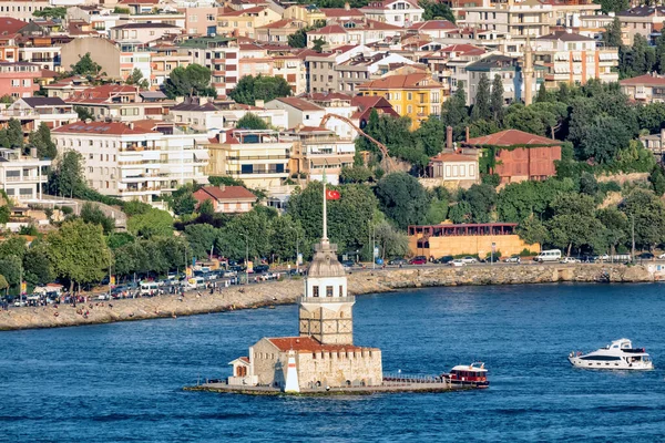 Istanbul Turkey July 2019 Maiden Tower — Fotografia de Stock