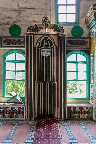 Artvin Macahel Turecko Července 2015 Interiérový Pohled Historické Mešity Camii — Stock fotografie
