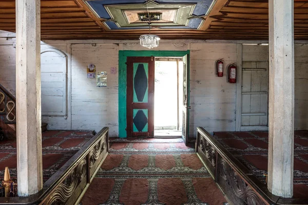 Artvin Macahel Turecko Července 2015 Interiérový Pohled Historické Mešity Camii — Stock fotografie