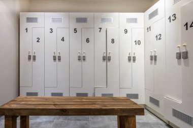 Avrupa tarzında lüks ve çok temiz giyinme odası