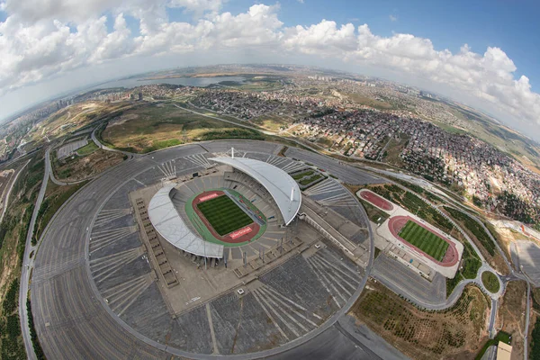 Istambul Turquia Junho 2013 Vista Aérea Estádio Olímpico Istambul Ataturk — Fotografia de Stock