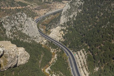 Gülek Kalesi. Vadideki Yol (Gülek Bogazi) Adana Türkiye. 