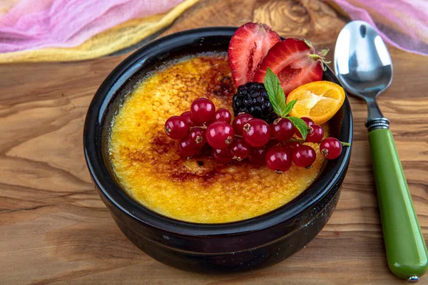 Cucina Turca Varietà Dessert Muhallebi Budino Fatto Casa Budino Riso — Foto Stock