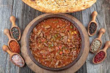 Güveçte sote et. Meat Saute Turkish et sote, Türk mutfağı. Türkçe adı: Guvec