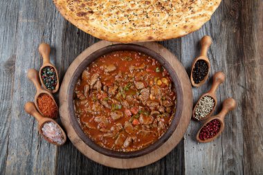 Güveçte sote et. Meat Saute Turkish et sote, Türk mutfağı. Türkçe adı: Guvec