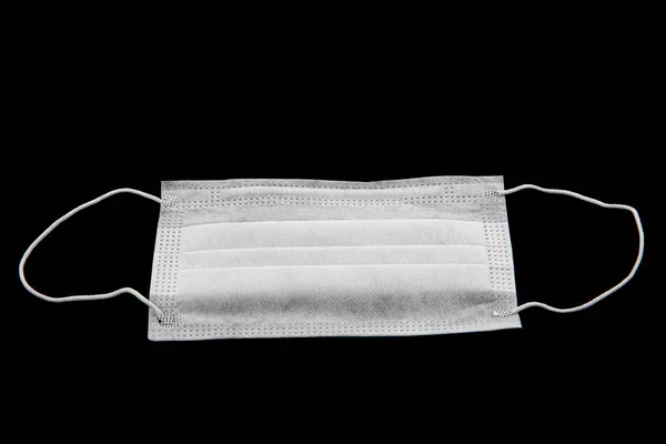 코로나 바이러스 마스크 외과용 마스크 수있는 전형적 수술용 마스크야 박테리아로부터 — 스톡 사진