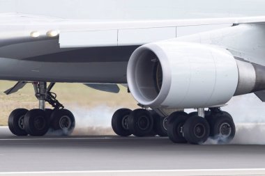 Vilnius / Litvanya 17 Nisan 2020LX-KCL CARGOLUX HAVAALARINLARI ULUSLARARASI BOEING 747-400F