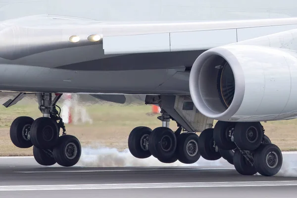 Vilnius Lituanie Avril 2020Lx Kcl Cargolux Airlines International Boeing 747 — Photo