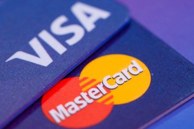 Vilnius / Litvanya 10 Aralık 2018 Revolut bankacılık sistemi