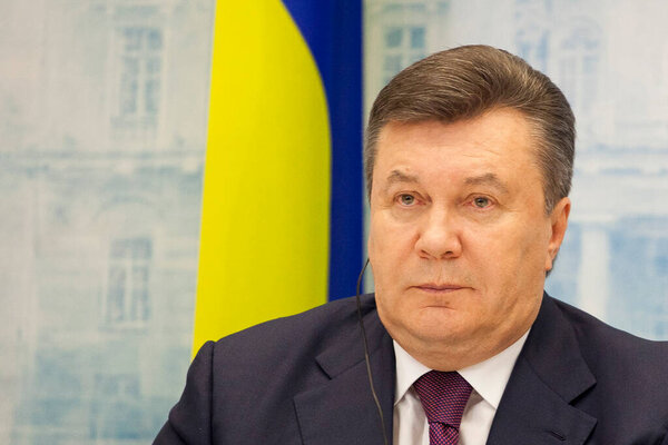 Vilnius/Lithuania June 12, 2013Former Ukrainian President Viktor Yanukovych 