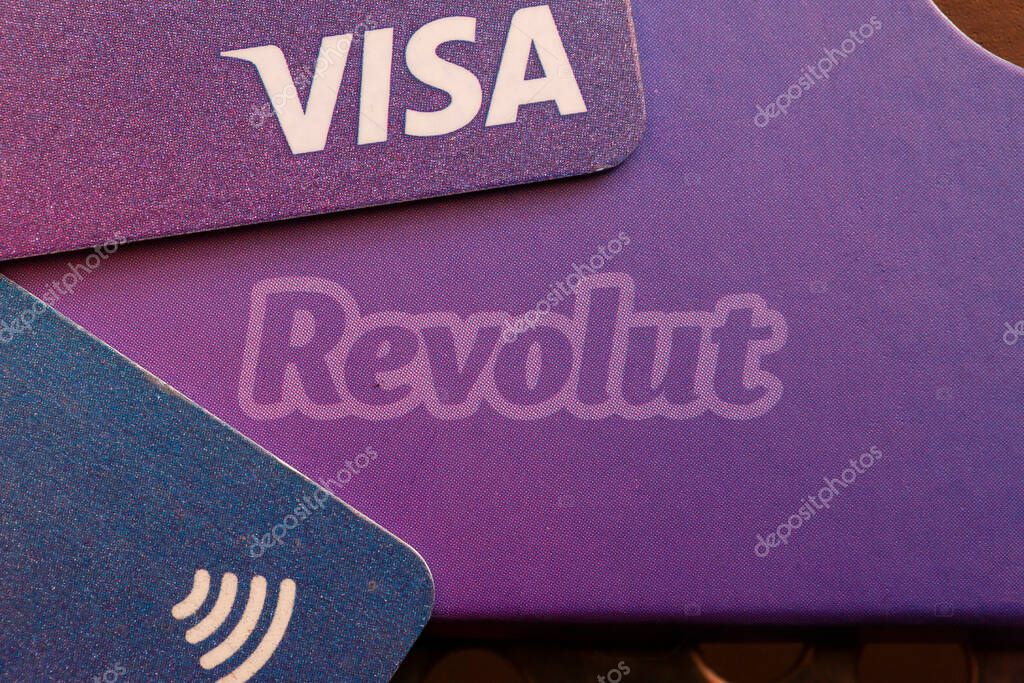 Vilnius/Lithuania December 10, 2018 Revolut banking system
