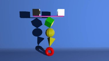 Grafik tasarımınız için şeffaf küp, arkaplan için renk değiştirebilirsiniz