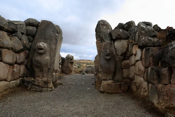 Hattusha Capitale Empire Hittite Patrimoine Mondial Unesco Été Découverte Anatolie Photo De Stock