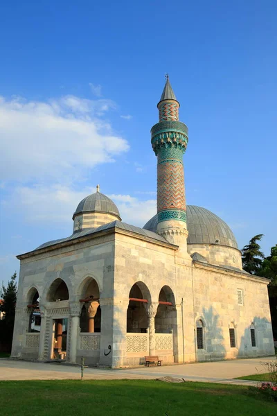 Famosa Moschea Verde Nella Storica Città Iznik Bursa Turchia Uno — Foto Stock