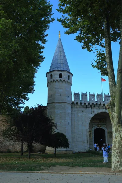 Topkapi Palace Istambul Turquia Julho 2019 Aproximadamente Quatrocentos Anos Administração — Fotografia de Stock