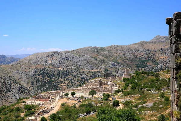 Sagalassos Starożytne Miasto Burdur Turcja Znajduje Się Regionie Znanym Jako — Zdjęcie stockowe