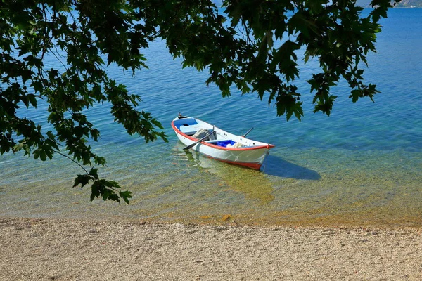 Egirdir Lake Druhé Největší Sladkovodní Jezero Turecku Důležité Pro Přírodní — Stock fotografie