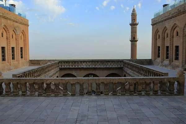 Oude Stad Mardin Turkije Uitzicht Originele Geslepen Stenen Structuren Minaretten — Stockfoto