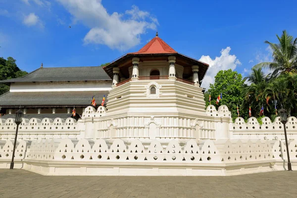 Kandy Sri Lanka Templo Del Diente Sagrado Este Templo Donde — Foto de Stock