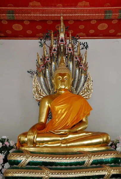 Wat Pho Templo Budista Bangkok Tailandia Cada Detalle Área Del — Foto de Stock