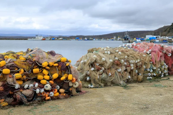 Рибальському Селі Рибальські Сіті Вже Готові Туреччина — стокове фото