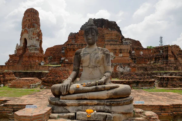 Ville Sacrée Historique Ayutthaya Bangkok Thaïlande Tous Les Vestiges Ville — Photo