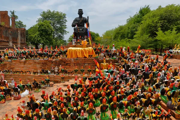 Ciudad Sagrada Histórica Ayutthaya Bangkok Tailandiatodos Los Restos Ciudad Fueron — Foto de Stock