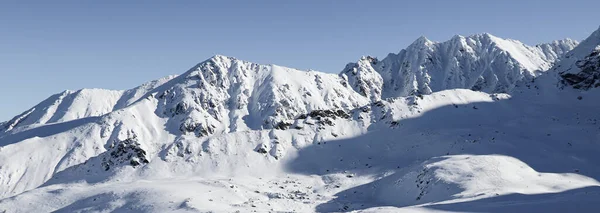 Paisagem Inverno Montanhas Polonesas — Fotografia de Stock