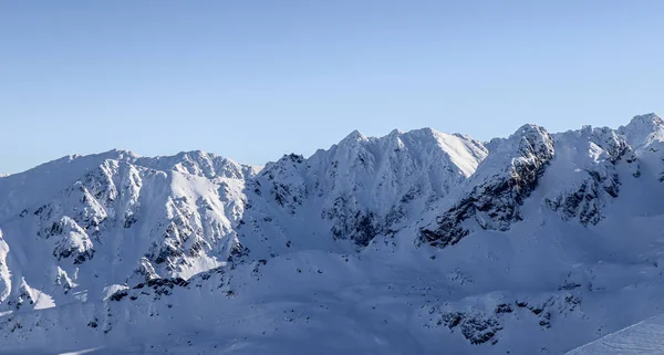 Bela Vista Inverno Das Montanhas Polonesas — Fotografia de Stock