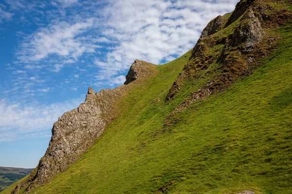 Mam Tor Peak District England Beautiful Place Mountain Lovers — Stock Photo, Image